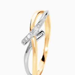 Histoire d'Or Bague Soukayna Or Bicolore Diamant