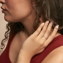 Histoire d'Or Bague Soukayna Or Bicolore Diamant