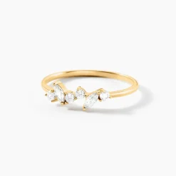 Histoire d'Or Bague Sparkle Or Jaune Oxyde De Zirconium Discount