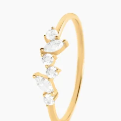 Histoire d'Or Bague Sparkle Or Jaune Oxyde De Zirconium Discount