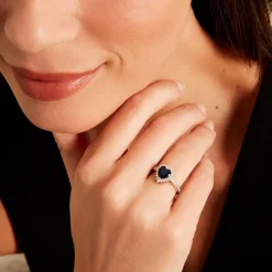 Histoire d'Or Bague Sphinx Argent Blanc Pierre Et Oxyde De Zirconium Online