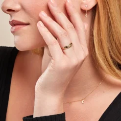 Histoire d'Or Bague Stellar Or Jaune Oxyde De Zirconium Sale