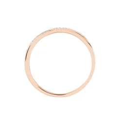 Histoire d'Or Bague Suzie Or Rose Diamant Discount
