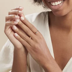 Histoire d'Or Bague Suzie Or Rose Diamant Discount