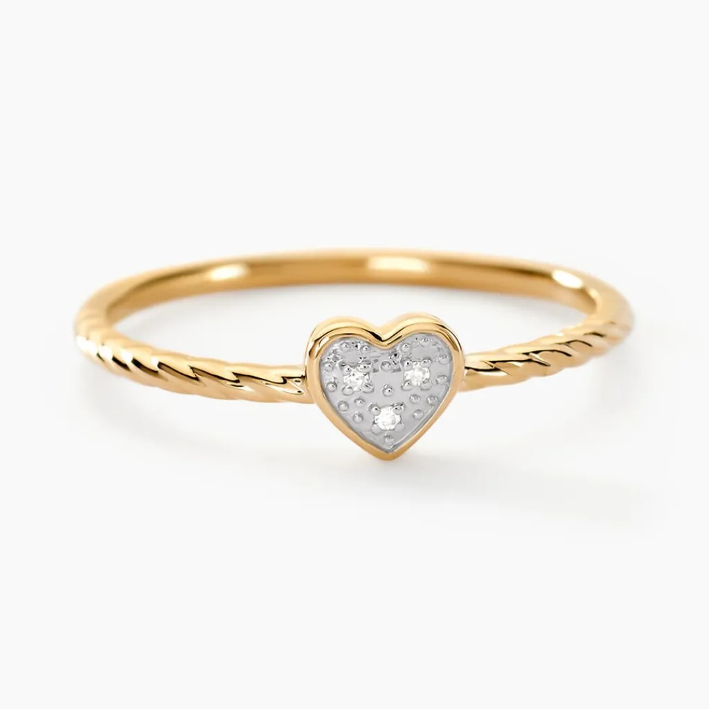 Histoire d'Or Bague Svana Or Jaune Diamant