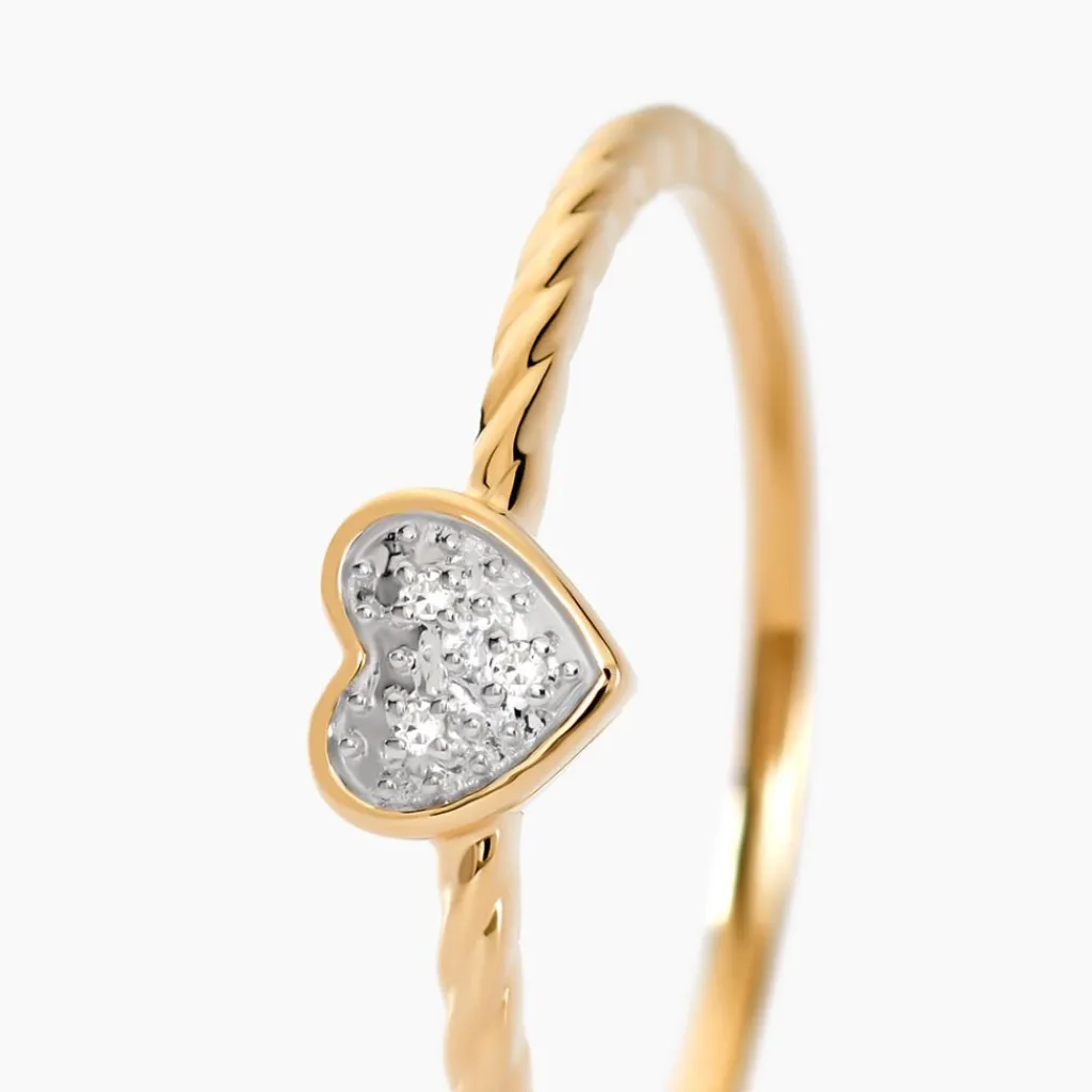 Histoire d'Or Bague Svana Or Jaune Diamant