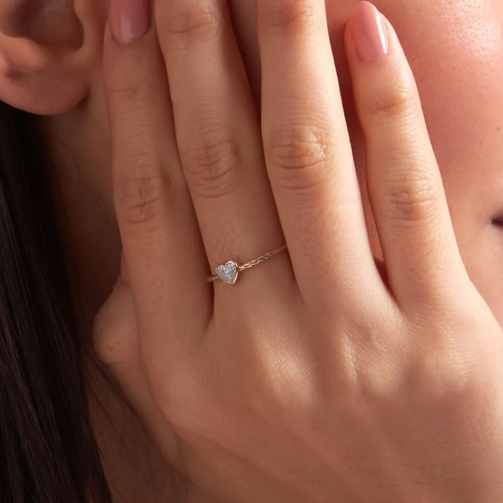 Histoire d'Or Bague Svana Or Jaune Diamant