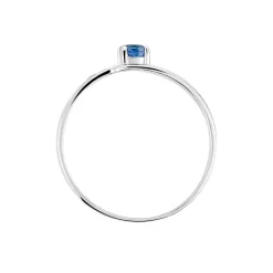 Histoire d'Or Bague Tanissia Or Blanc Saphir Et Diamant Hot