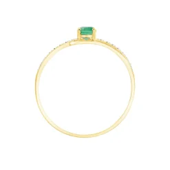 Histoire d'Or Bague Tanissia or jaune emeraude Best