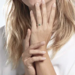 Histoire d'Or Bague Tanissia or jaune emeraude Best