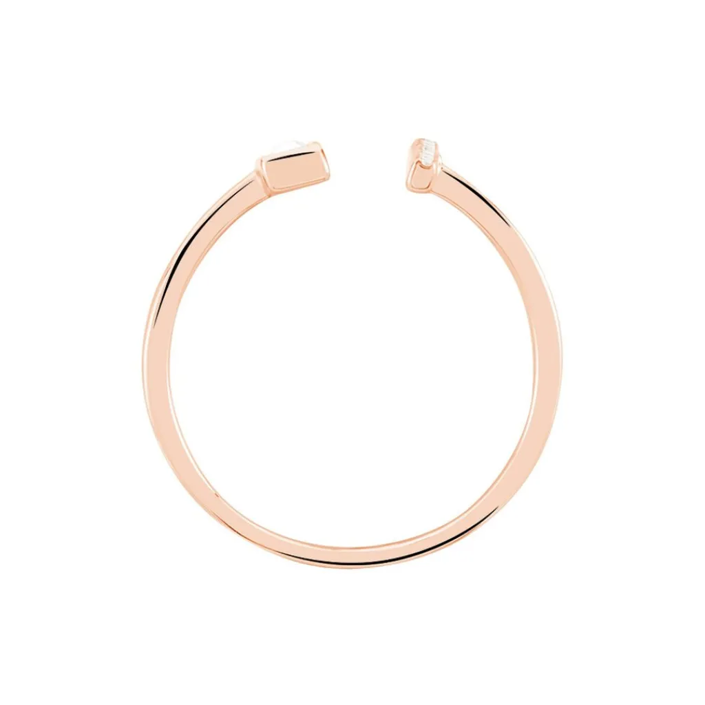 Histoire d'Or Bague Tea Argent Blanc Rose Oxyde De Zirconium argent blanc oxyde Hot