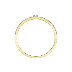 Histoire d'Or Bague Tharia Or Jaune Diamant