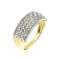 Histoire d'Or Bague Theolinne Or Jaune Diamant Sale