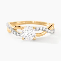 Histoire d'Or Bague Tilla Or Jaune Oxyde De Zirconium Hot