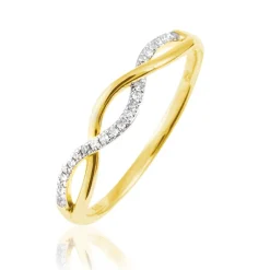 Histoire d'Or Bague Tilly Or Jaune Diamant