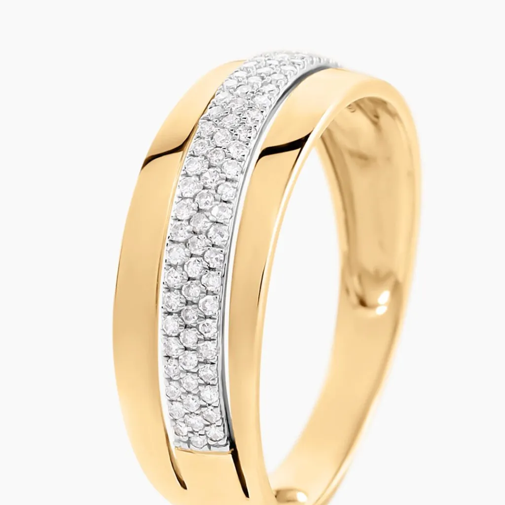 Histoire d'Or Bague Tima Or Jaune Diamant Online