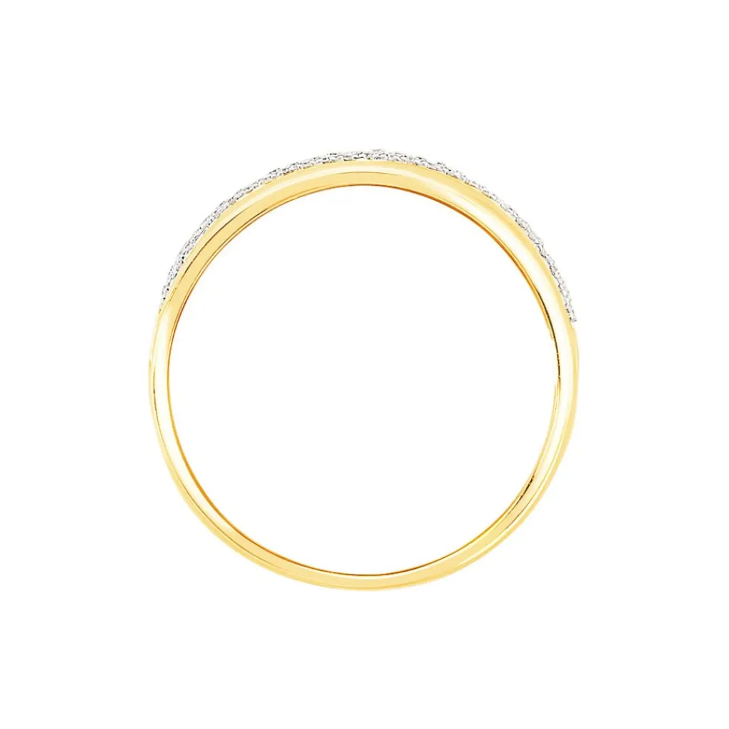 Histoire d'Or Bague Tima Or Jaune Diamant Online