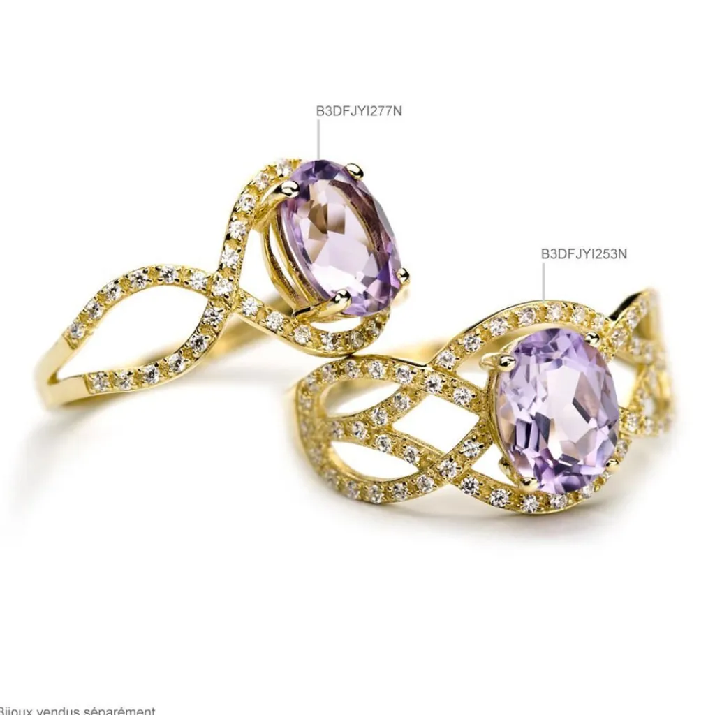 Histoire d'Or Bague Tina Or Jaune Emeraude Et Diamant Best