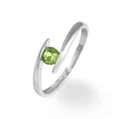 Histoire d'Or Bague Tiphaine Or Blanc Péridot Clearance