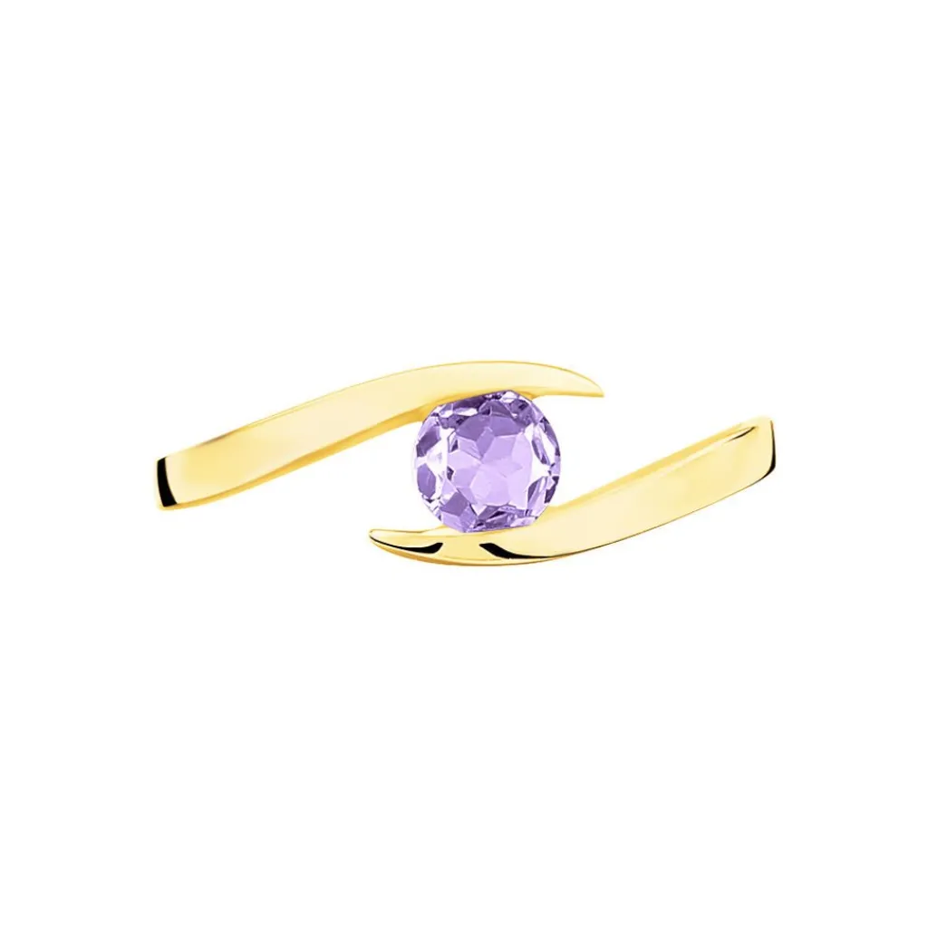 Histoire d'Or Bague Tiphaine Or Jaune Amethyste Best
