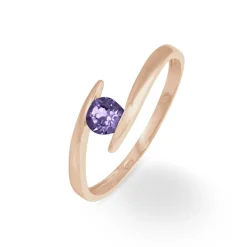Histoire d'Or Bague Tiphaine Or Rose Amethyste Online