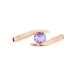 Histoire d'Or Bague Tiphaine Or Rose Amethyste Online