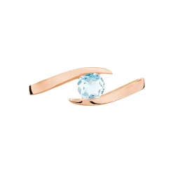 Histoire d'Or Bague Tiphaine Or Rose Topaze Best