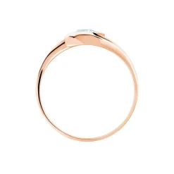 Histoire d'Or Bague Tiphaine Or Rose Topaze Best