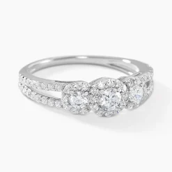 Histoire d'Or Bague Titemae Argent Blanc Oxyde De Zirconium Outlet