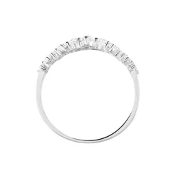 Histoire d'Or Bague Tokyo Or Blanc Oxyde De Zirconium Discount