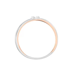 Histoire d'Or Bague Tonnia Or Bicolore Diamant Outlet