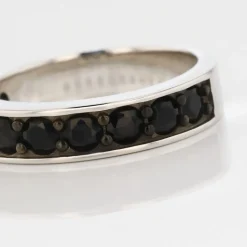 Histoire d'Or Bague Tour Complet Mondy Argent Oxydes De Zirconium