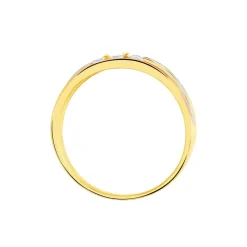 Histoire d'Or Bague Troyen Or Tricolore Diamant Online