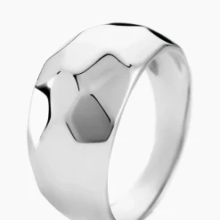 Histoire d'Or Bague Two Argent Blanc Hot