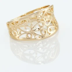 Histoire d'Or Bague Tyfene Plaqué Or Jaune New