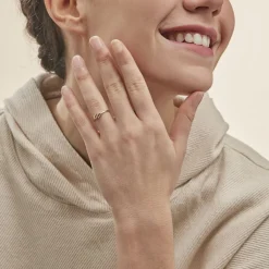 Histoire d'Or Bague Tylane or jaune diamant New