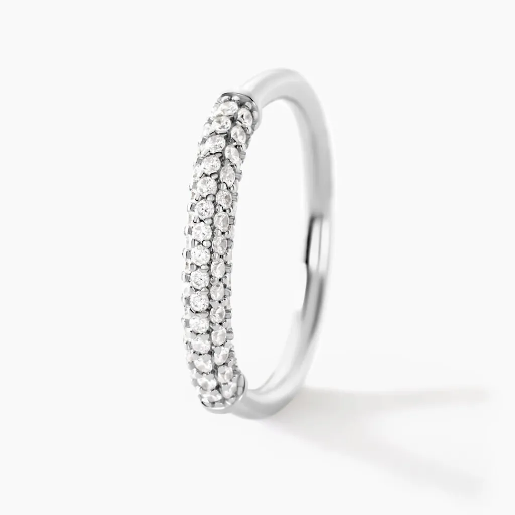 Histoire d'Or Bague Urban Call De Zirconium argent blanc oxyde Best