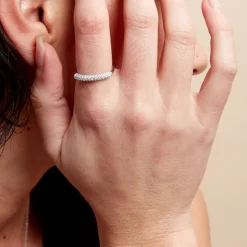 Histoire d'Or Bague Urban Call De Zirconium argent blanc oxyde Best