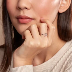 Histoire d'Or Bague Urias Or Blanc Diamant Outlet