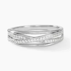 Histoire d'Or Bague Urpa Argent Blanc Oxyde De Zirconium Best