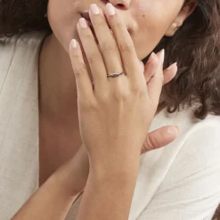Histoire d'Or Bague Ursulla Or Blanc Diamant Hot