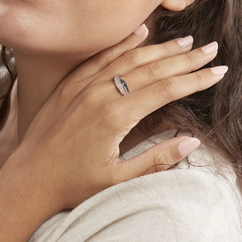 Histoire d'Or Bague Vahide Or Blanc Diamant Sale