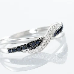Histoire d'Or Bague Valencia Or Blanc Diamant Sale