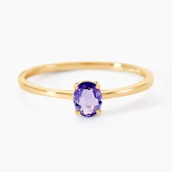 Histoire d'Or Bague Valentino Or Jaune Améthyste or jaune améthyste violet New