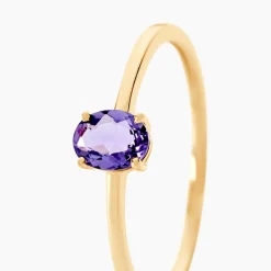 Histoire d'Or Bague Valentino Or Jaune Améthyste or jaune améthyste violet New