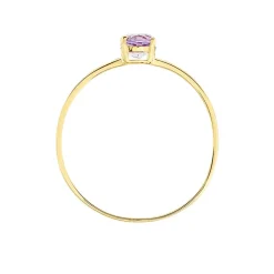 Histoire d'Or Bague Valentino Or Jaune Améthyste or jaune améthyste violet New