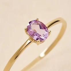 Histoire d'Or Bague Valentino Or Jaune Améthyste or jaune améthyste violet New