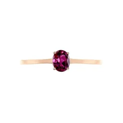 Histoire d'Or Bague Valentino Or Rose Rhodolite or rose rhodolite rouge Clearance