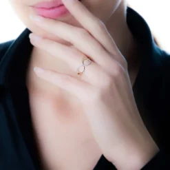 Histoire d'Or Bague Varina Or Blanc Diamant Discount