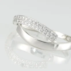 Histoire d'Or Bague Vero De Zirconium or blanc oxyde Clearance